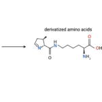 A diagram of a chemical formula Description automatically generated